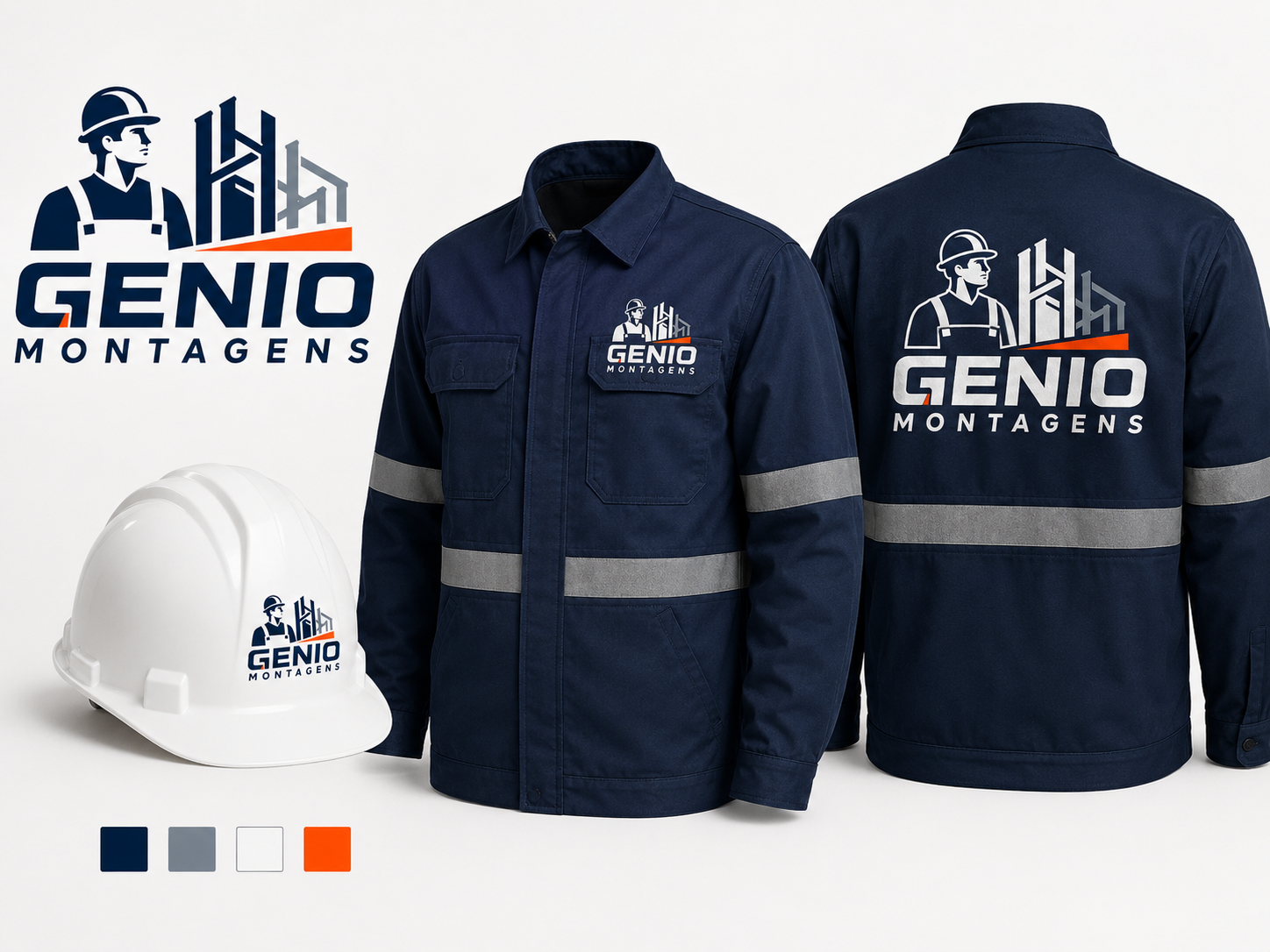 Capacete de Engenharia Génio Montagens