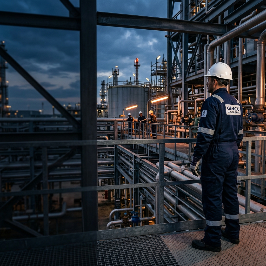 Industrial Facility Background